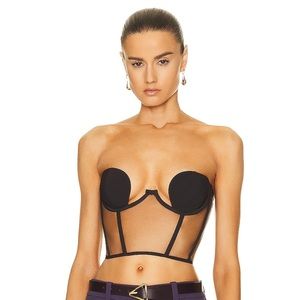 Nensi Dojaka Cropped Corset